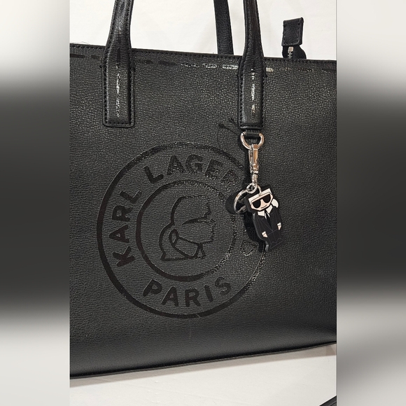 NWT Karl Lagerfeld Paris Nouveau Tote - Picture 4 of 7